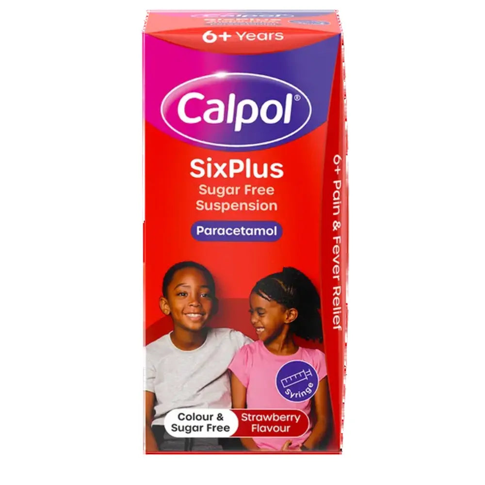 Calpol SixPlus Sugar Free Suspension