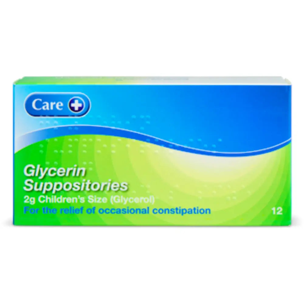 Care+ Glycerin Suppositories Child