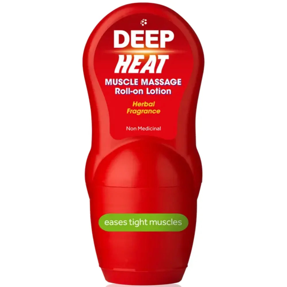 Deep Heat Muscle Massage Roll-On Lotion