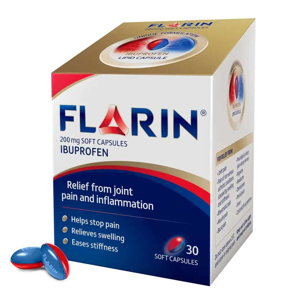 Flarin 200mg Soft Capsules