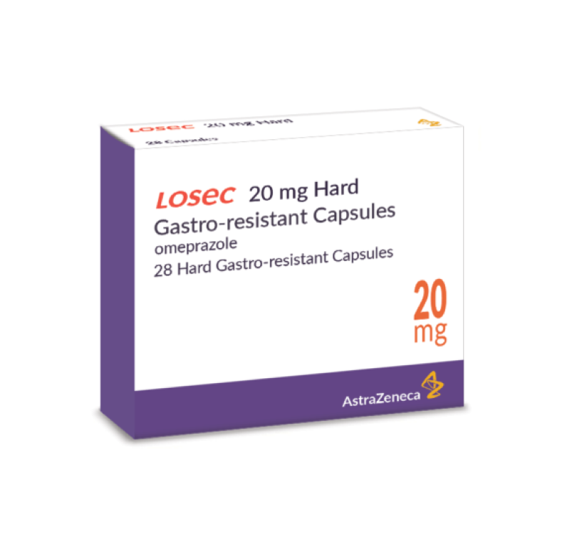 Losec Capsules (Branded Omeprazole)