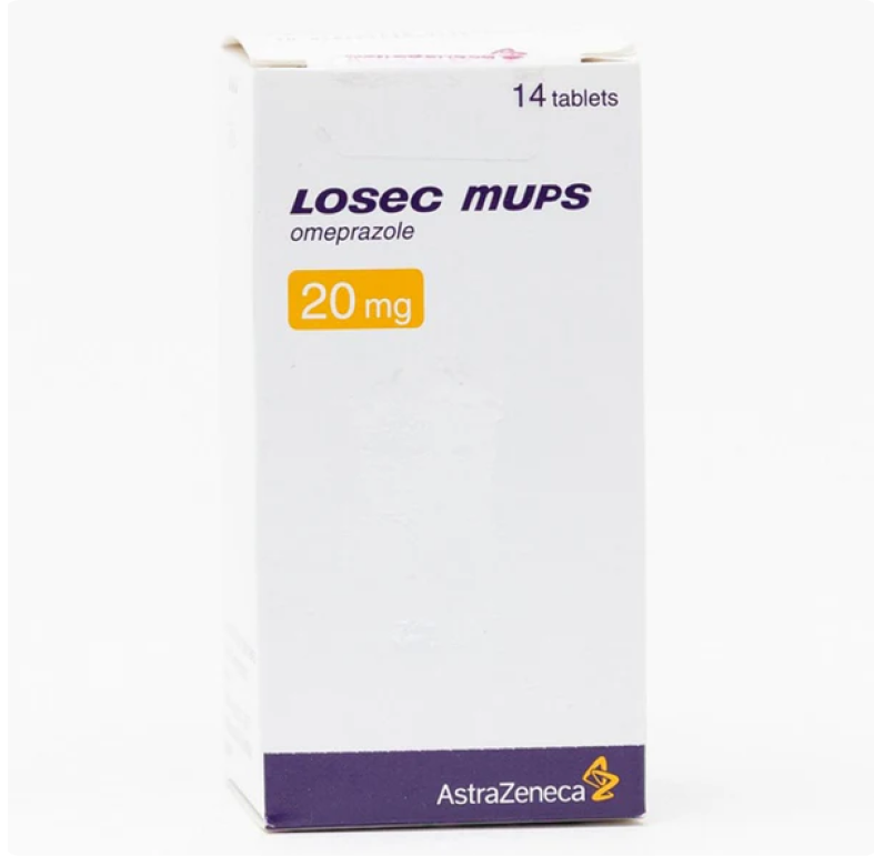 Losec MUPS 20mg Tablets (Branded Dispersible Omeprazole)