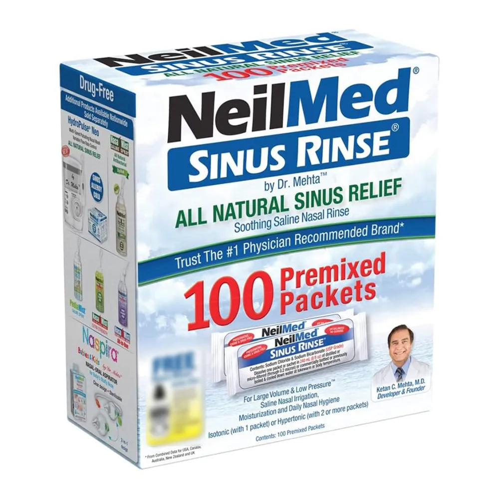 NeilMed Sinus Rinse Refill Kit