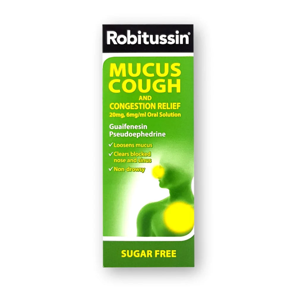Robitussin Mucus Cough Congestion Relief