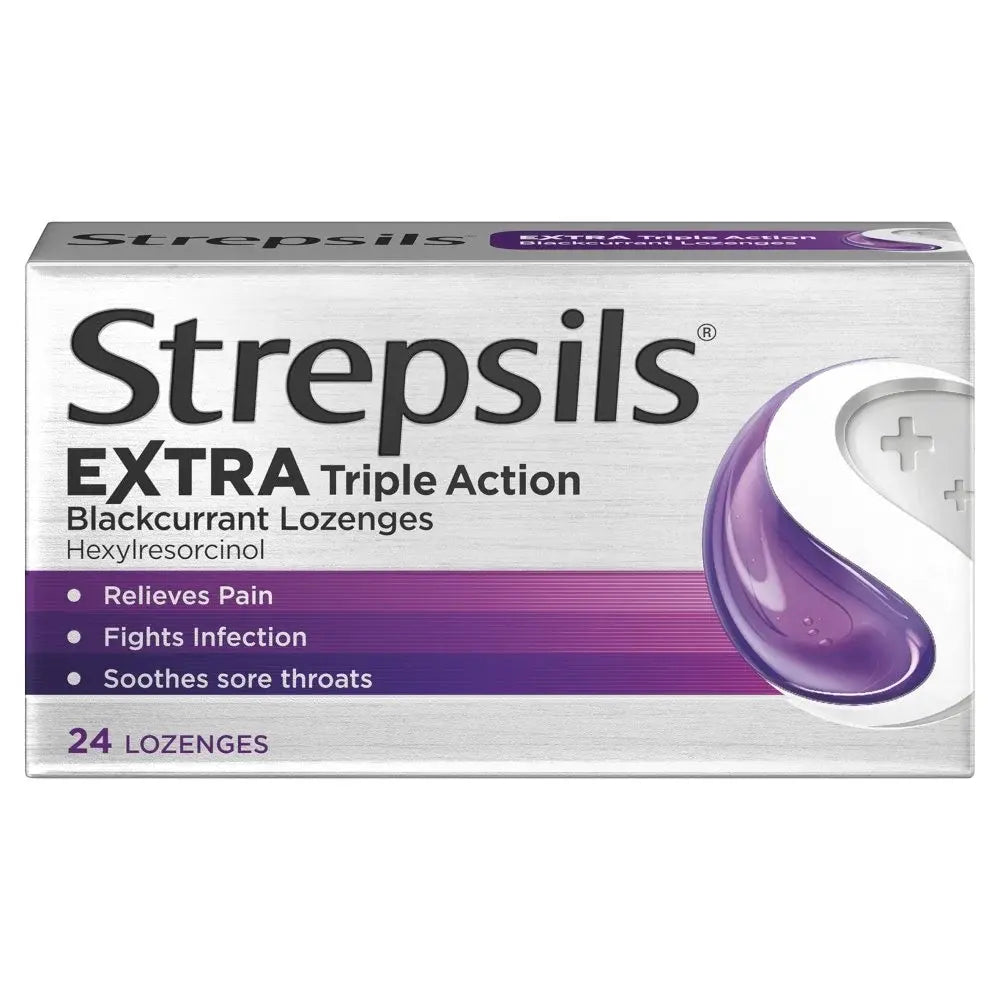 Strepsils Extra Triple Action Cherry