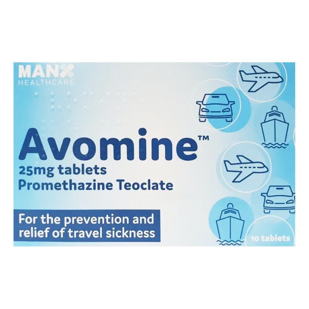 Avomine Travel Sickness 25mg