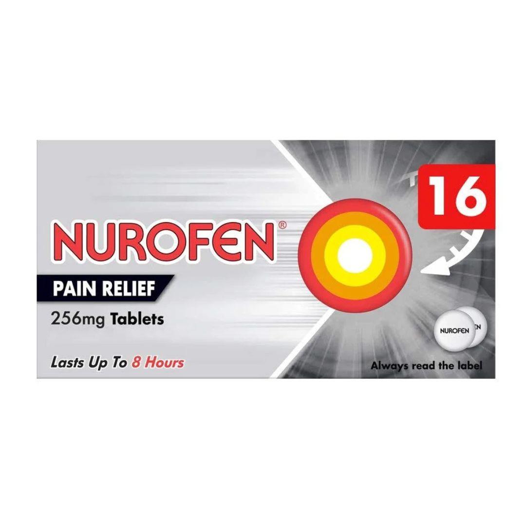 Nurofen Pain Relief 256mg Tablets x16 | Targeted Pain Relief