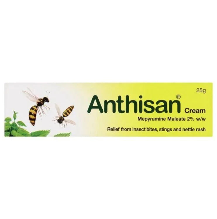 Anthisan Cream For Insect Bites & Stings – 25g