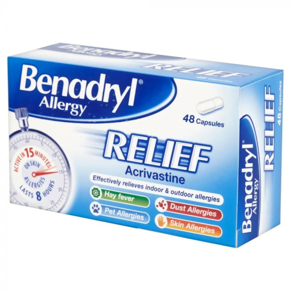 Benadryl Fast and Effective Allergy Relief