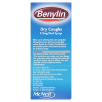Benylin Dry Cough Syrup