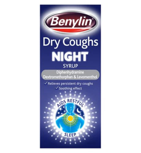 Benylin Dry Cough Night Syrup – 150ml – YourMedicals