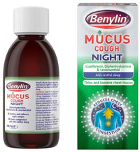 Benylin Mucus Cough Relief Night Syrup