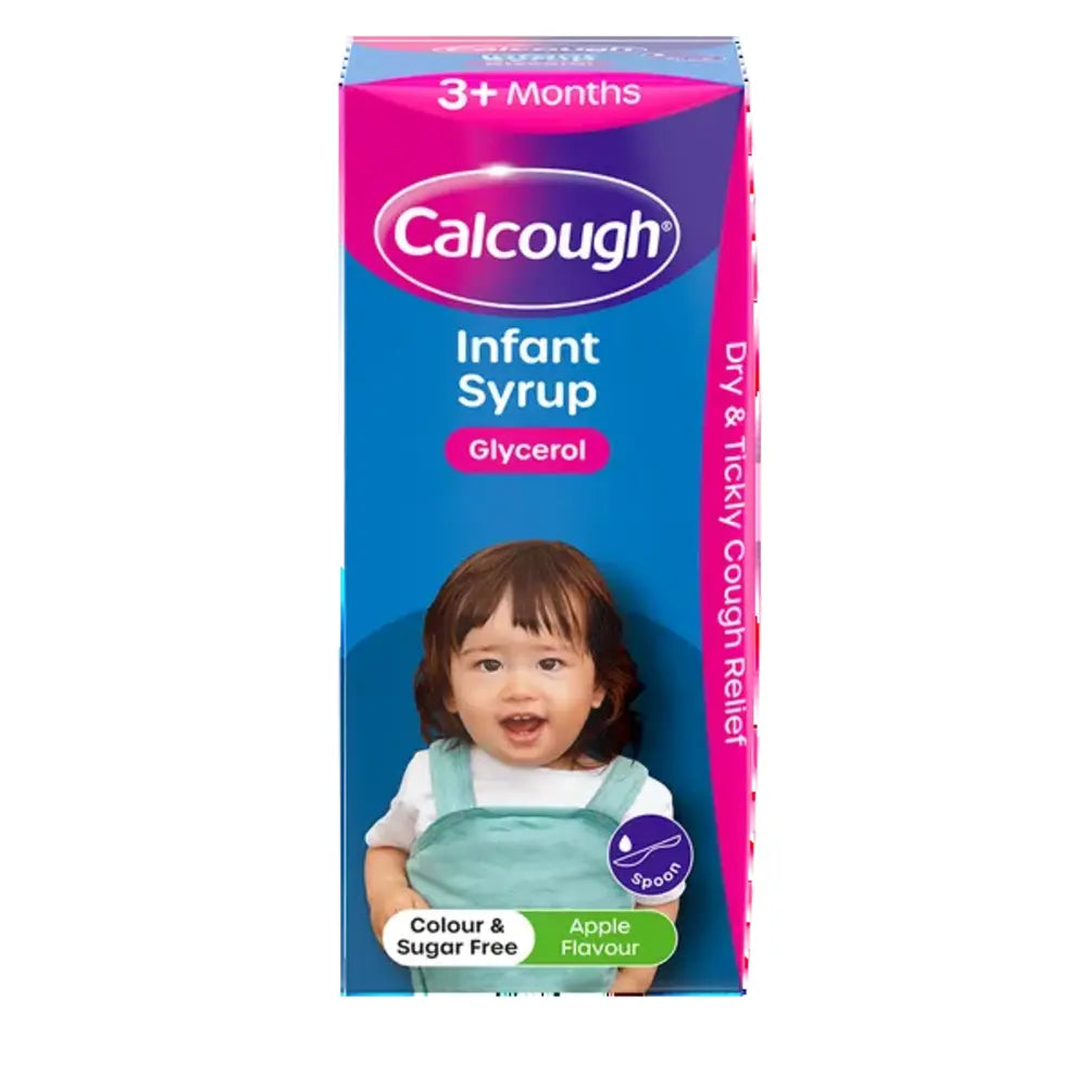 Calcough Infant Syrup Apple Flavour