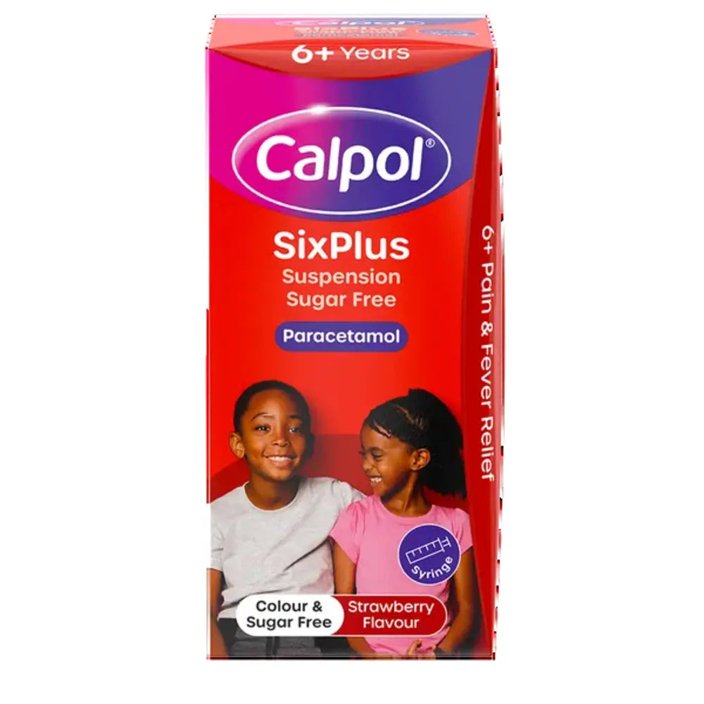 Calpol SixPlus Sugar Free Suspension