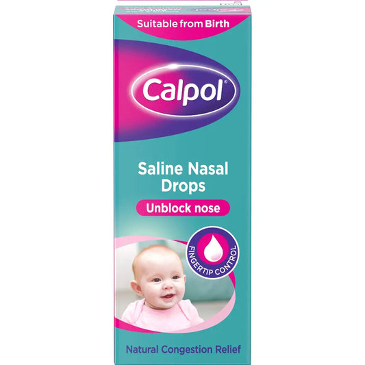 Calpol Soothe And Care Saline Nasal Drops