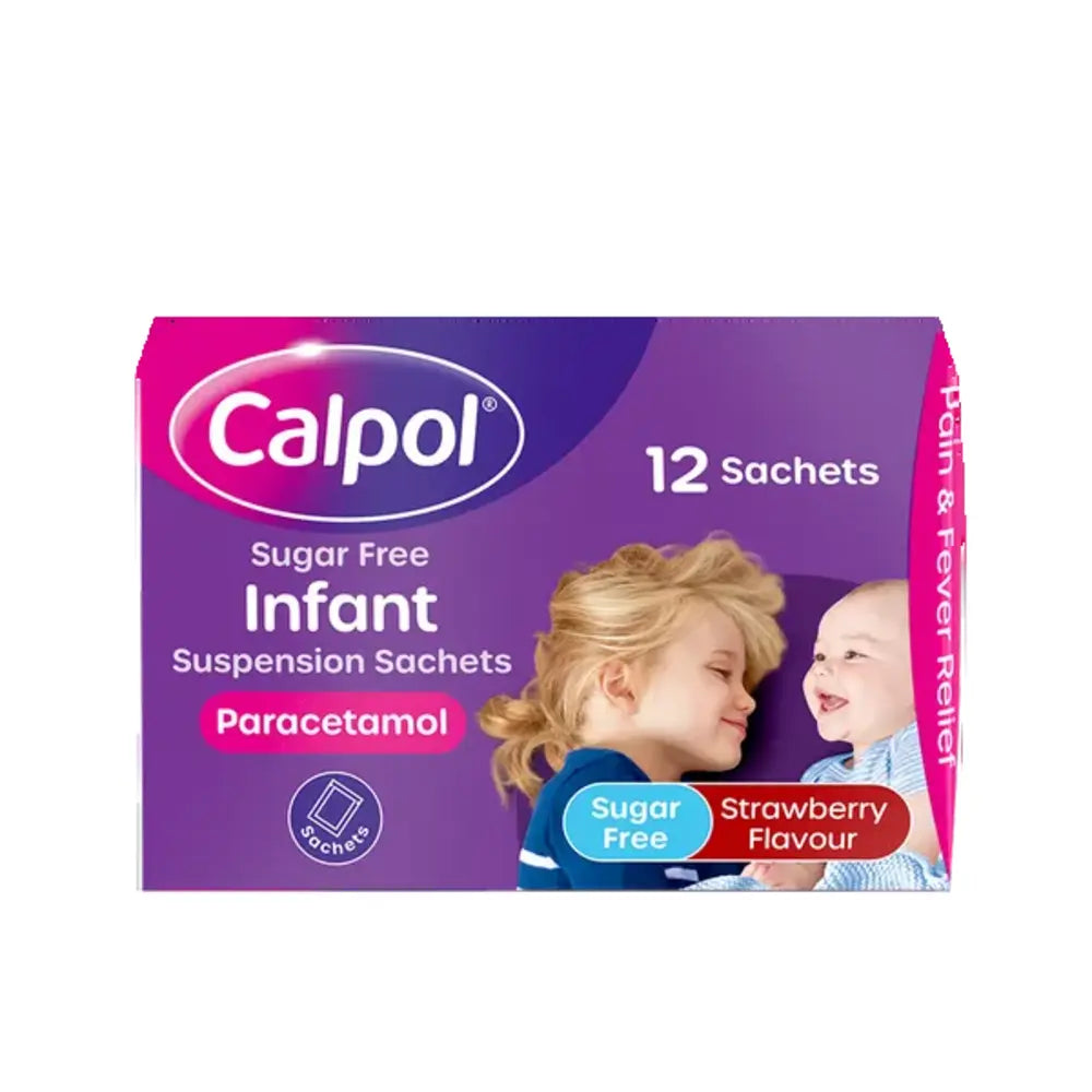 Calpol Sugar Free Infant Suspension Strawberry