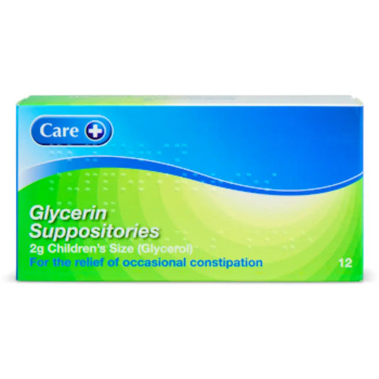 Care+ Glycerin Suppositories Child