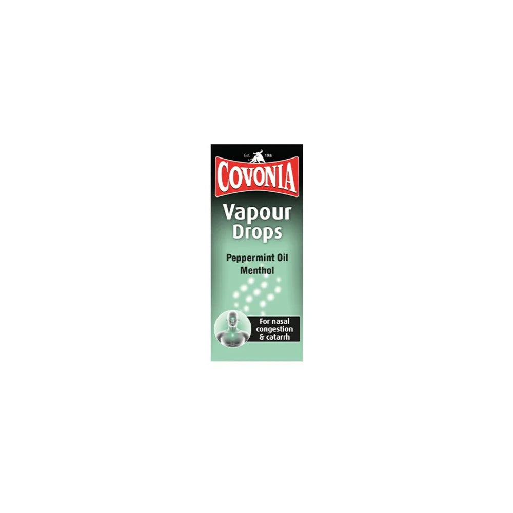 Covonia Vapour Drops Peppermint Oil & Menthol