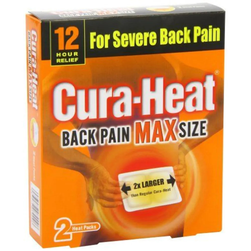 Cura-Heat Back Pain Max Size