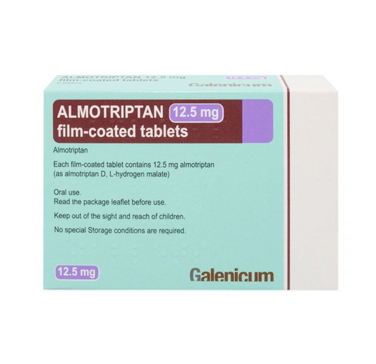 Almotriptan 12.5mg Tablets
