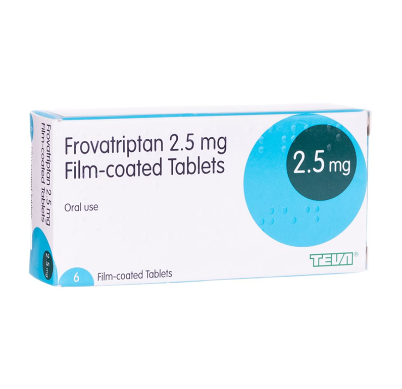 Frovatriptan 2.5mg Tablets