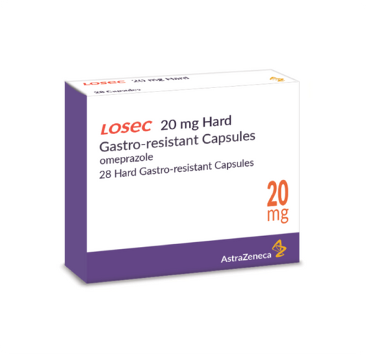 Losec Capsules (Branded Omeprazole)