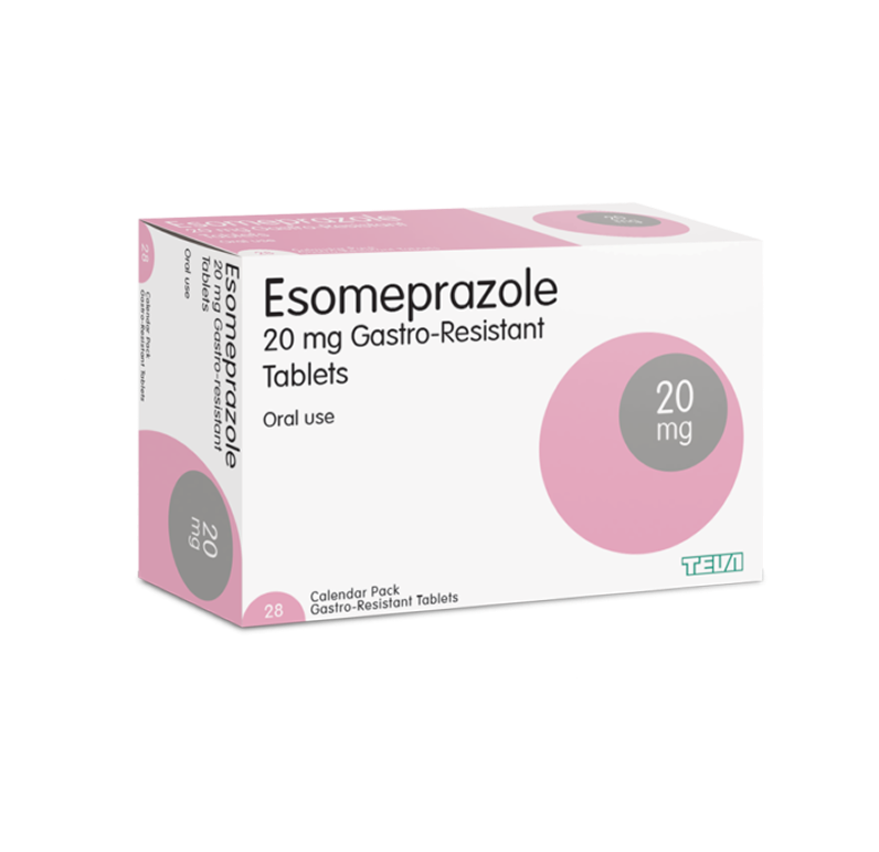 Esomeprazole 20mg Tablets