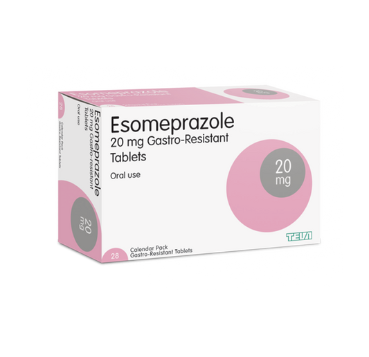 Esomeprazole 20mg Tablets