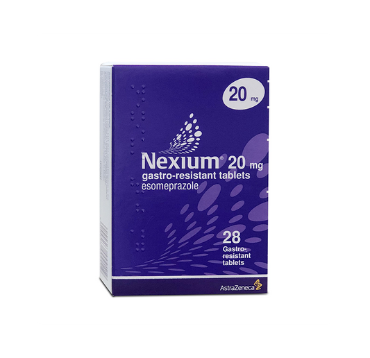 Nexium 20mg Tablets (Branded Esomeprazole)