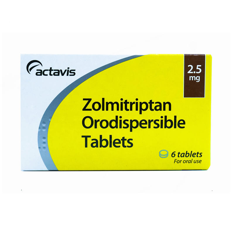 Zolmitriptan Orodispersible Tablets