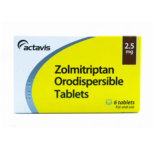 Zolmitriptan Orodispersible Tablets