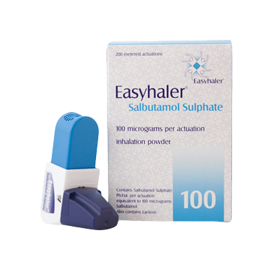 Salbutamol Easyhaler 100mcg (200 dose)
