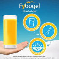 Fybogel Hi-Fibre Orange Ispaghula Husk Fibre Drink