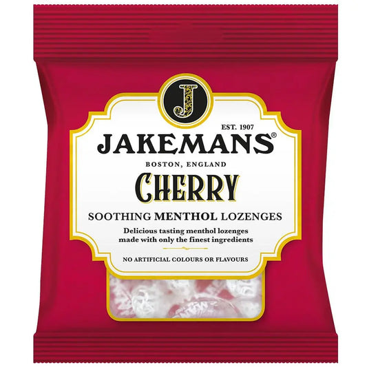Jakemans Cherry Menthol Soothing Sweets