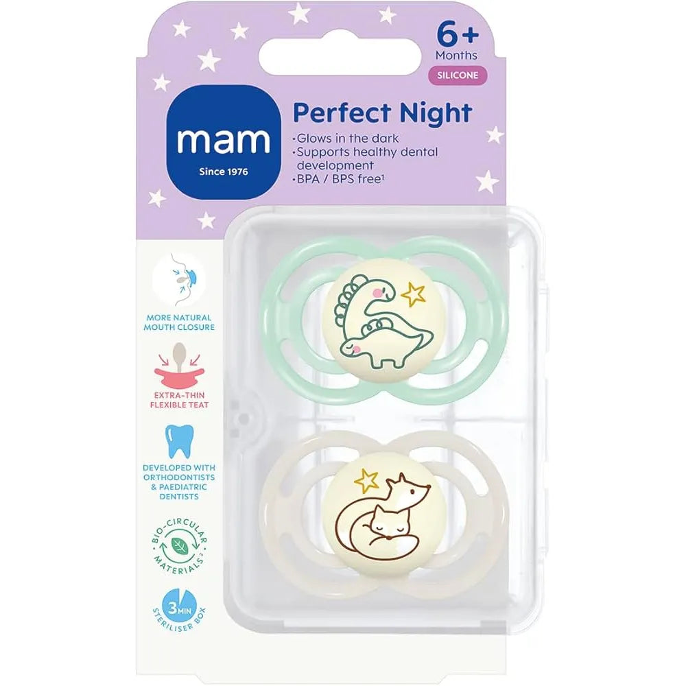 Mam Night Soothers 6+ Months