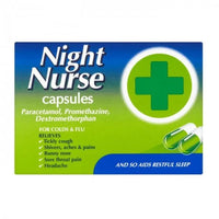 Night Nurse Cold & Flu Capsules