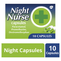 Night Nurse Cold & Flu Capsules