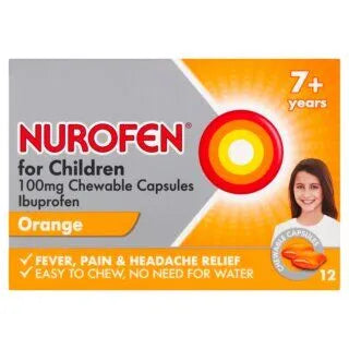 Nurofen For Children Orange Chewable Capsule