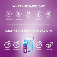 O.R.S Hydration Tablets Blackcurrant Flavour 
