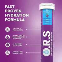 O.R.S Hydration Tablets Blackcurrant Flavour 