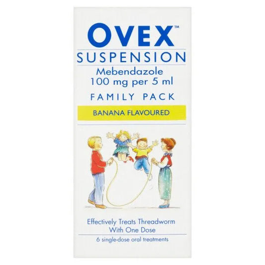 Ovex Suspension Banana Flavoured Family Pack