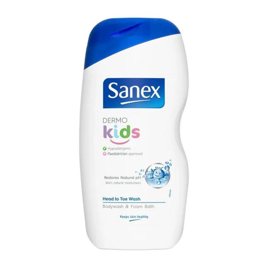 Sanex Dermo Kids Bodywash & Foam Bath