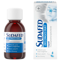 Sudafed Decongestant Liquid