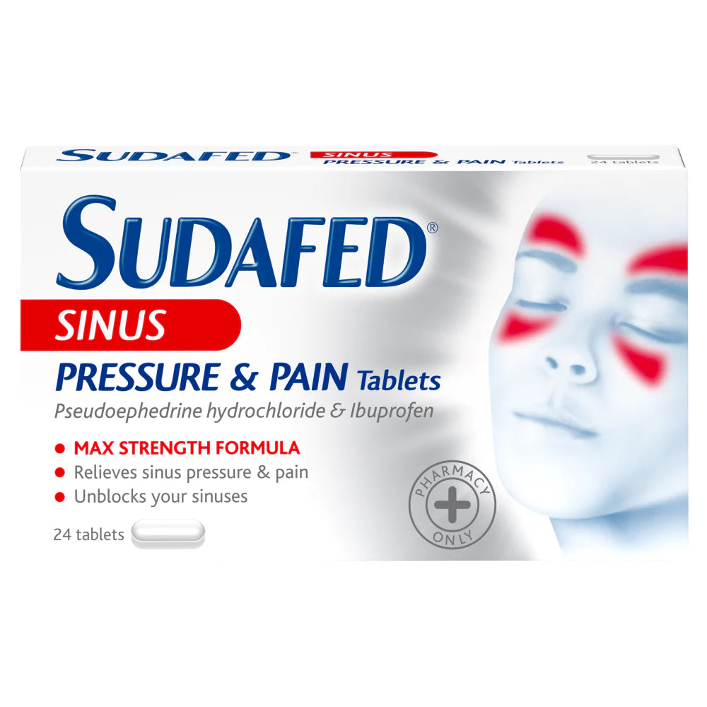 Sudafed Sinus Pressure & Pain Relief