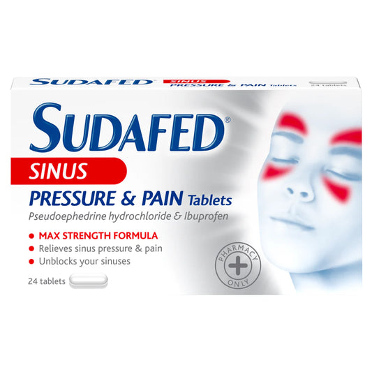 Sudafed Sinus Pressure & Pain Relief