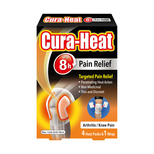Cura-Heat Arthritis Pain Refill - 4 Heat Packs