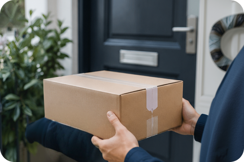 Delivered to your door