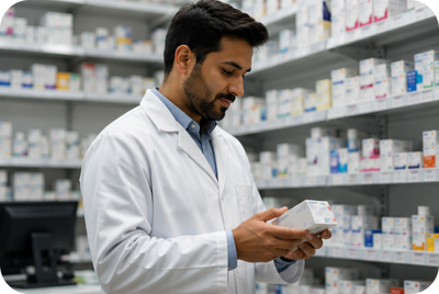 Prescribers check and dispense