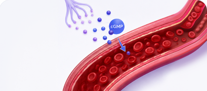 Stimulation increases blood flow